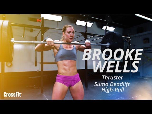 Brooke Wells Does Today's Workout