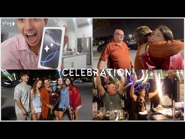 UNBOXING THE NEW IPHONE  16 PRO MAX /CELEBRATION!!! .vlog#1083