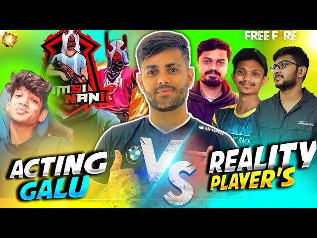 Telugu YouTubers Acting players vs Reality Player's  #od18gaming