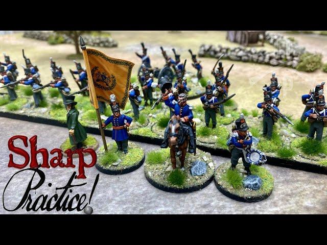 Tabletop CP: Sharp Practice Battle Report- Dutch Courage!