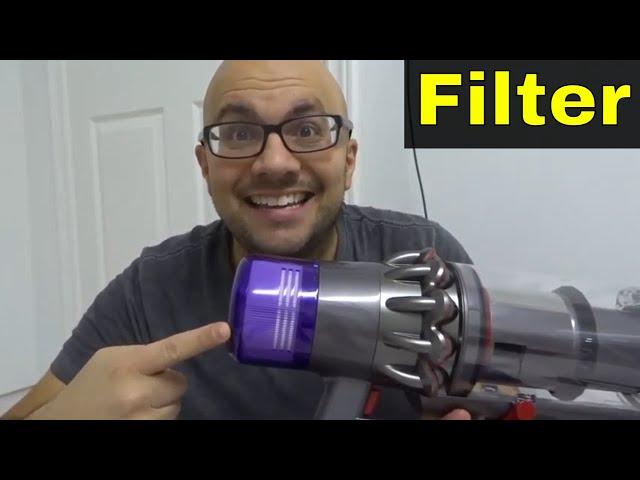 Dyson V11 Filter Light Flashing-How To Fix It Easily-Tutorial