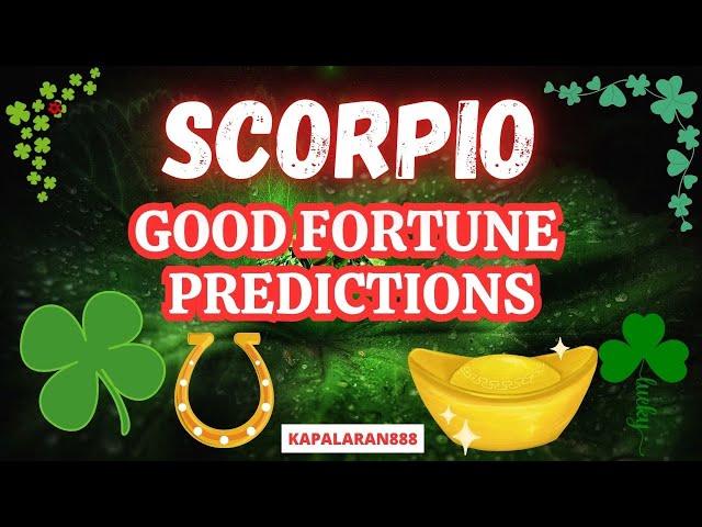 WOW! SURE NA PANALO KA DITO! ️ SCORPIO GOOD LUCK & GOOD FORTUNE PREDICTIONS TAGALOG #KAPALARAN888