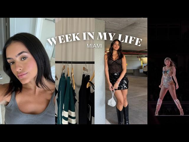 MIAMI WEEK IN MY LIFE | *facetime energy* 🫶 working from home, routines, and ERAS TOUR (!!!)