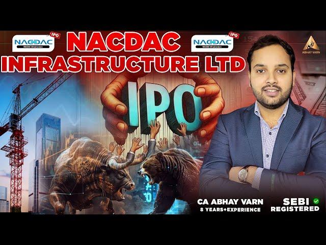 NACDAC INFRASTRUCTURE IPO | NACDAC INFRASTRUCTURE IPO REVIEW | NACDAC INFRASTRUCTURE IPO GMP TODAY