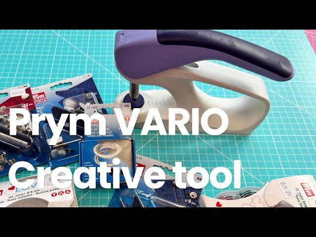 How to use the Prym VARIO Creative tool