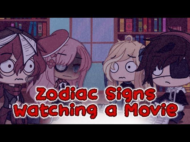 Zodiac Signs Watching A Movie || Zodiac Signs Skit || Lillian Sweetz