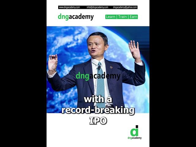 Jack Ma | Founder Alibaba | AliExpress |Tmall | Taobao | DNG Academy