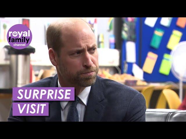 Prince William Arrives in Belfast to Visit Homelessness Project