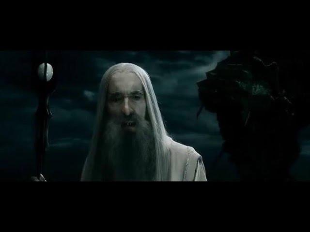 Saruman And Elrond Discuss The Return Of Sauron