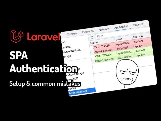 Laravel SPA Authentication - setup and common mistakes