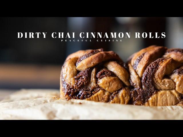 Dirty Chai Cinnamon Rolls // Decaf, Gluten-Free, Plant-Based