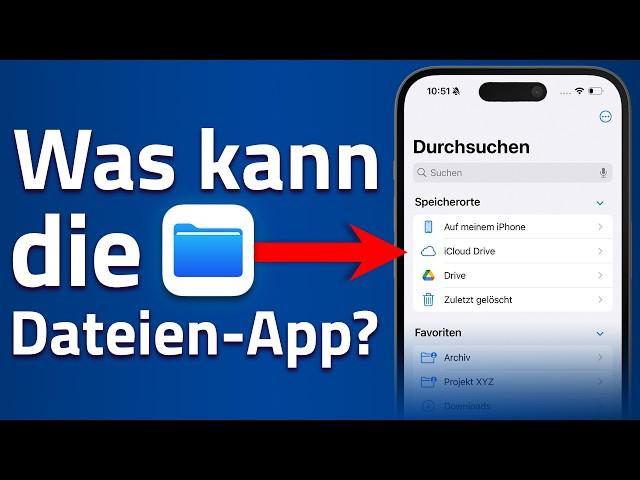 iPhone Dateien-App: nützlicher als du denkst (iOS 18)