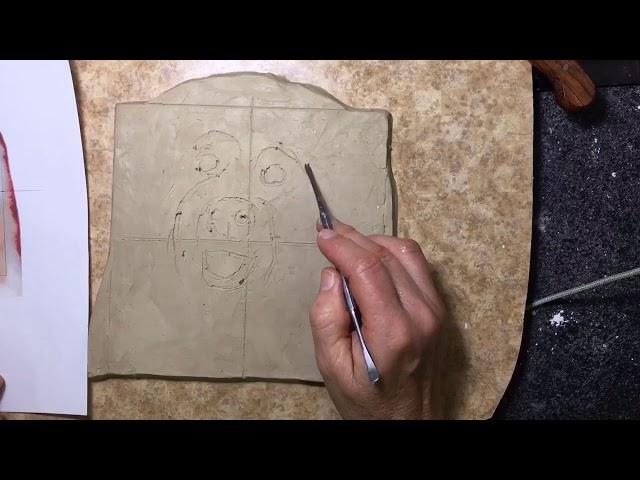 Making a Goldendoodle Bas Relief Portrait | Sondra Alexander