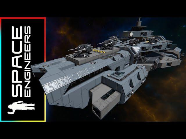 The ENV Reine Corvette! - Space Engineers