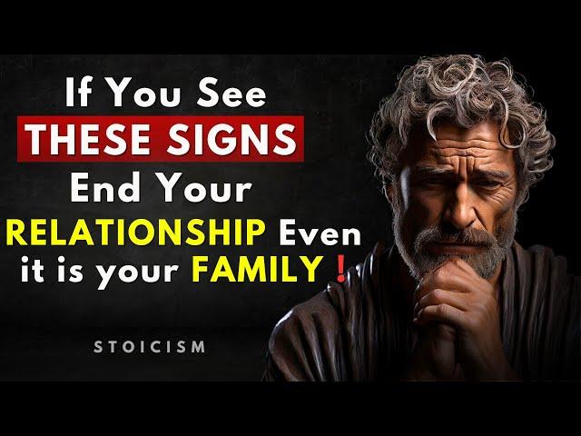 11 Signs It's Time to CUT ANYONE Out Of Your Life Even Family  - Stoicism