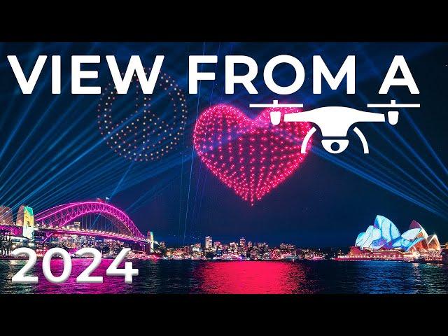 Vivid Sydney 2024 Drone Show FULL [4K] with ️ MUSIC - Love is in the air