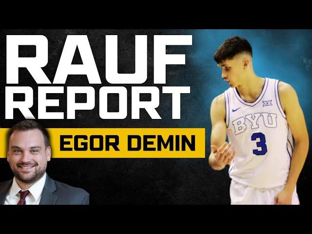 The Rauf Report - Breaking Down Egor Demin's INSANE Debut And Use Of Ball Screens!