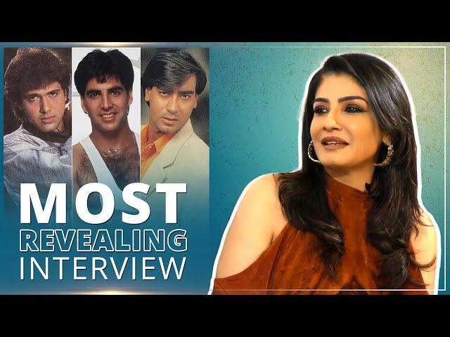 'His Lips Brushed Against Mine And I Threw Up!’ Raveena Tandon's Most Revealing Interview