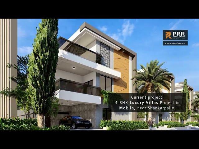 Hyderabad's Most Reputed Real Estate -  PRR Developers - 15+ Years - Premium Villas & Apartments