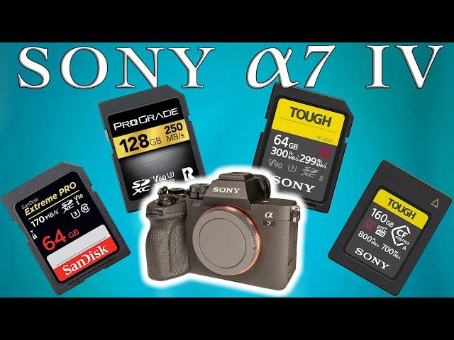 Sony A7 IV Memory Card Buying Guide. I tested every card and video mode the Sony A7 IV has.