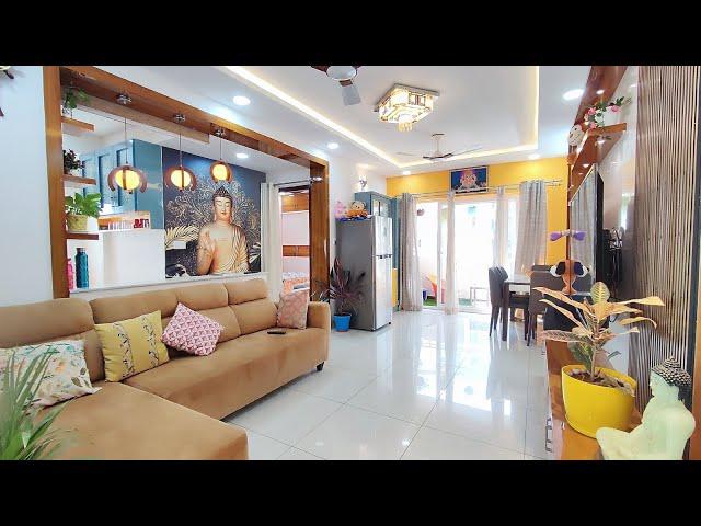 Fully furnished Beautiful Flat for sale in Hyderabad || 6 Months Old Only || HMDA & Rera Approved