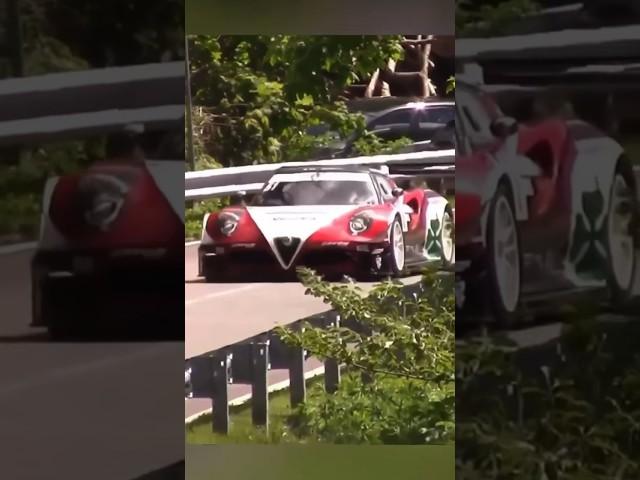 Insane 11,000 RPM V8 HillClimb Monster with Screaming V8 Engine  #shorts