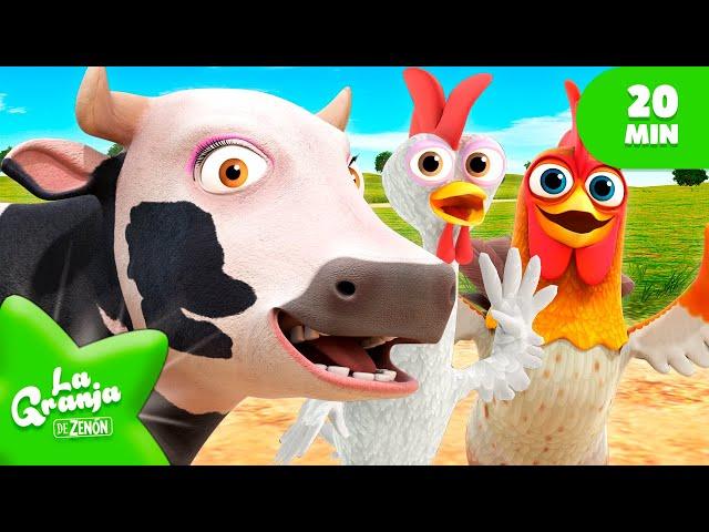 ¿Dónde Están los Animales?  Canciones de La Vaca Lola! | @LaGranjaDeZenon | El Reino Infantil