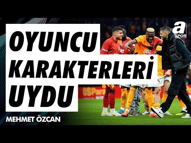 Mehmet Özcan'dan Galatasaray'a Övgüler: "Kusursuz Performans" / A Spor / Spor Ajansı / 11.11.2024