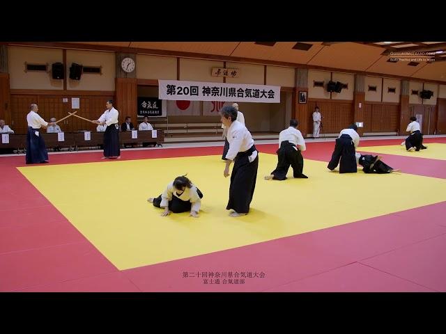 Fujitsu Aikido Club - 20th Kanagawa Prefecture Aikido Federation Demonstration