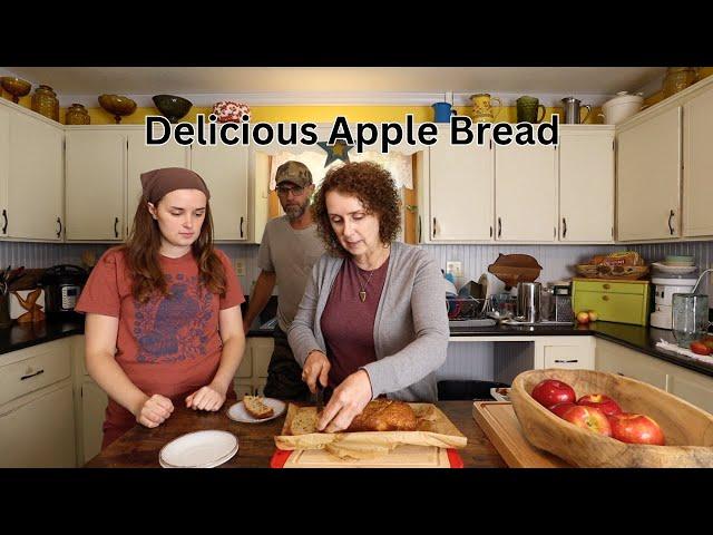 Trying to Hurry Fall & Easy Delicious Apple Bread