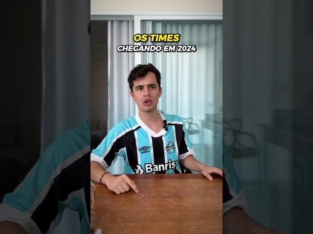 TIMES ENTRANDO EM 2024 #shorts #corinthians #brasileirão