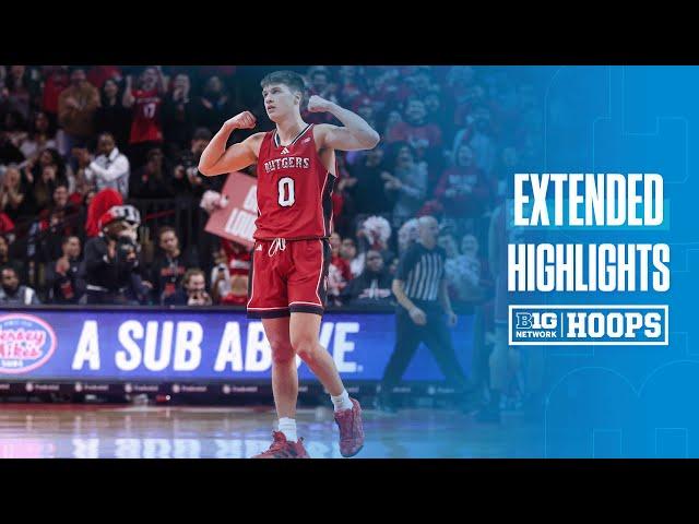 Seton Hall at Rutgers | Extended Highlights | Big Ten Men's Basketball | 12/14/2024