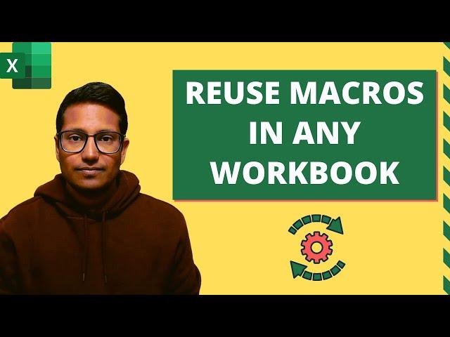 Personal Macro Workbook - Reuse Macros in Any Workbook in Excel