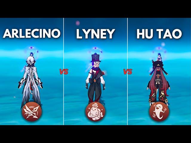 Who is the BEST PYRO DPS?? Arlechino vs Lyney vs HuTao ! [ Genshin Impact ]