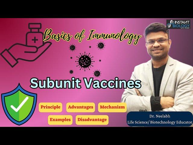 Basics of Immunology: Subunit Vaccines #gatebt #immunology #biotechnology #csirlifescience #gatexl