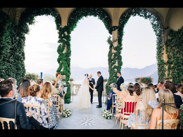 Jourdan & Rafael's Romantic Villa Balbianello Wedding 2023