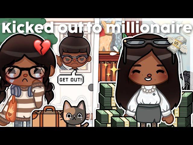 Hated child gets kicked out and then becomes a millionaire  *WITH VOICE* || Toca boca roleplay