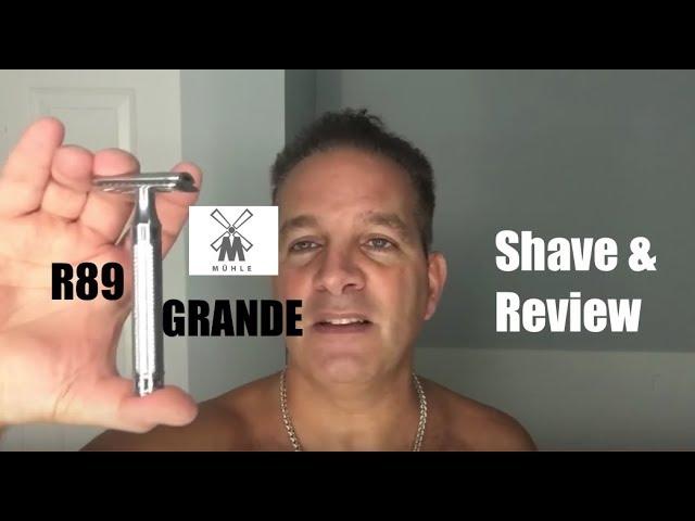 Mühle R89 GRANDE Razor Shave & Review