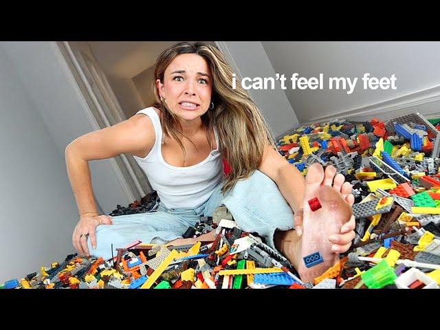 I WALKED ON LEGOS FOR 24 HOURS