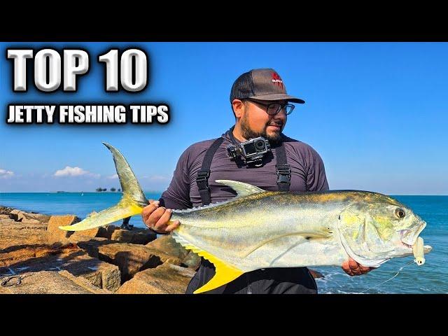 TOP 10 Jetty Fishing Tips For BIG FISH!