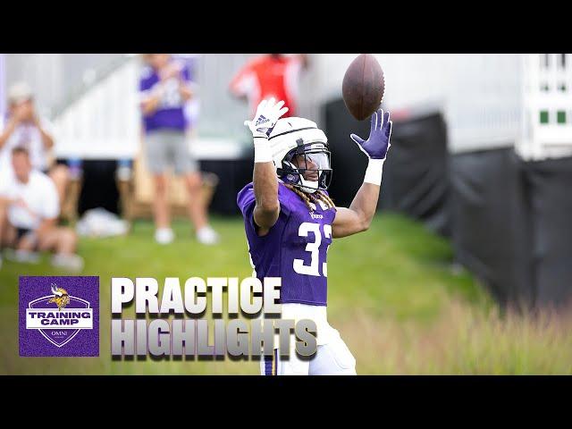 Vikings Training Camp Highlights | July 31