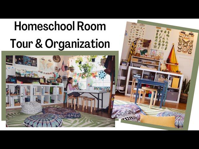 Homeschool Room Tour & Organization I Moonlit Schoolhouse