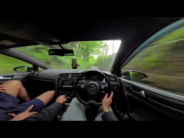 Manual VW GOLF R MK7 POV Drive 2.0 TFSI | CAR ASMR