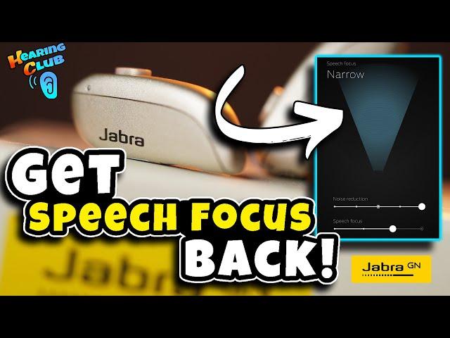 Hidden Front Focus Feature Jabra Enhance Pro 20 App