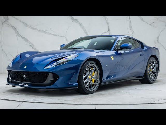 2019 Ferrari 812 Superfast - Blu Nart - Walkaround + Engine & Exhaust Sound