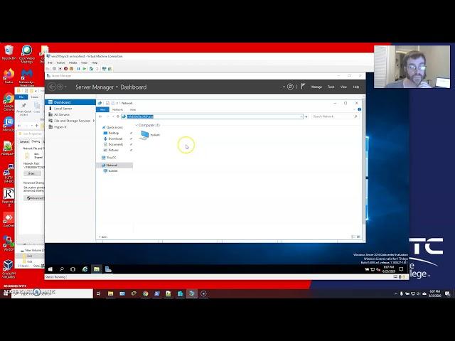 Demo: Creating a File Share from the Host for Hyper-V