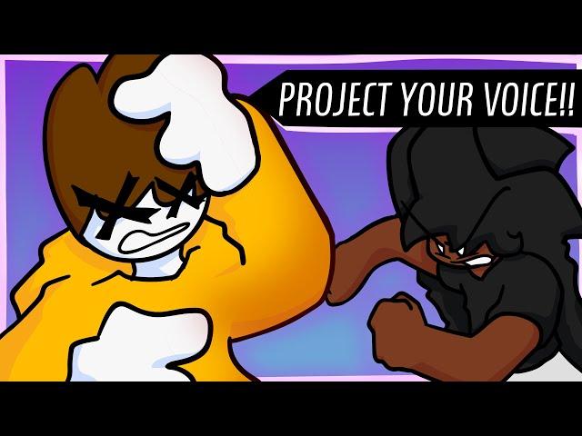 BFDI: TPOT 1 Reanimated scene: PROJECT YOUR VOICE!!