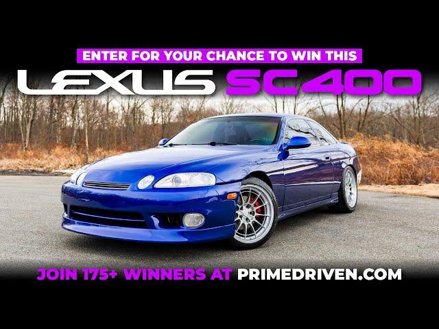 WIN THIS: Royal Sapphire Pearl Lexus SC400 - Absolutely Beautiful - An Insane Head Turner - PDG109