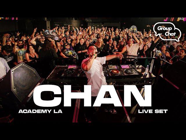 Chan LIVE @ Group Chat Club LA [LATIN EDM]