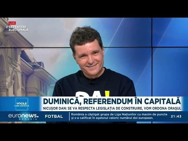 Ce se schimbă în București dacă referendumul local va trece. Promisiunile făcute de Nicușor Dan